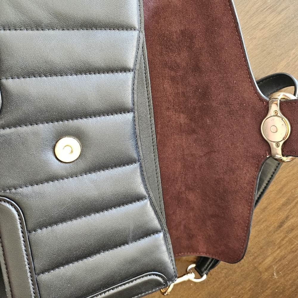 Coach Georgie Quilted Shoulder Bag w/ Strap - Picture 9 of 10